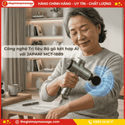 Công nghệ Trị liệu Bộ gõ kết hợp AI với JAPANI MCT-1889