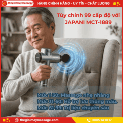 Tùy chỉnh 99 cấp độ với JAPANI MCT-1889