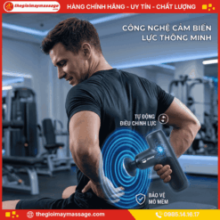 Công nghệ Cảm biến lực thông minh của súng massage cầm tay JAPANI MCT-2348