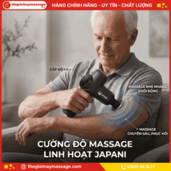 Cường độ massage linh hoạt của máy massage cầm tay JAPANI MCT-2348