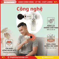 Công nghệ của máy massage cầm tay JAPANI CTMINI-5741