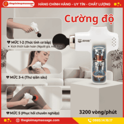 Cường độ rung của máy massage mini cầm tay JAPANI CTMINI-5741