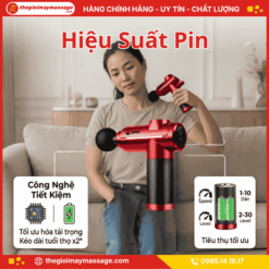 Hiệu Suất Pin Của Máy Massage Cầm Tay Mini JAPANI CTMINI-5637
