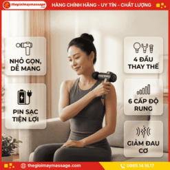 Ưu điểm máy massage cầm tay mini JAPANI MMM-5698