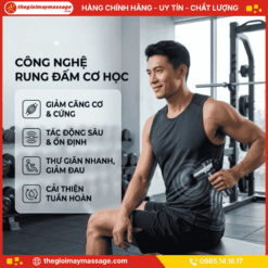 Công nghệ máy massage cầm tay mini JAPANI MMM-5698