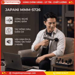 Công nghệ máy massage cầm tay mini JAPANI MMM-5726