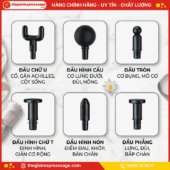 Đầu massage của máy massage cầm tay mini JAPANI MMM-5726